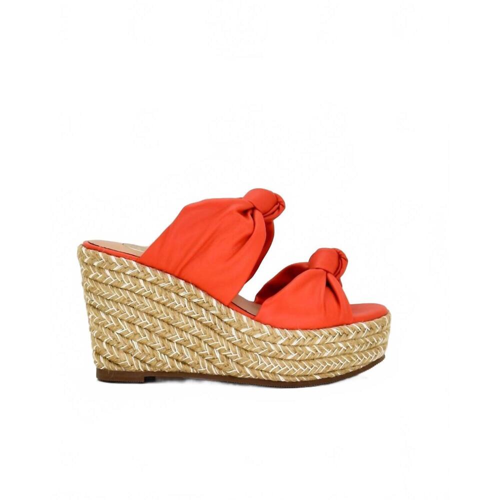 NEW EXE women's valeria wedges in coral